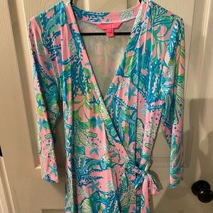 Lilly Pulitzer wrap dress